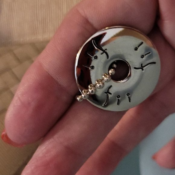 WOMANS SATCHEL HANDBAG WOVEN MATERIAL BIEGE - Picture 4 of 10